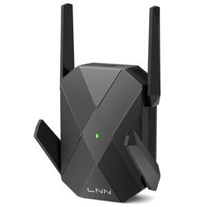 LNN AX1800 WiFi 6 Extender, Gigabit Ethernet Port, Dual-Band 2.4/5GHz Signal Boo